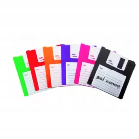  Tassenpads, Disketten, Retro-Geschenk