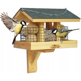  GDZborowski-Vogelfutterhäuschen mit Balkongriff