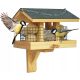  GDZborowski-Vogelfutterhäuschen mit Balkongriff