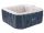 Whirlpool, Garten-Whirlpool Quadratischer aufblasbarer Hydromassage-Pool Infinite 600 l