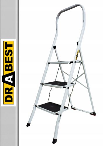 Drabest Leiter 2,69 m Stahl bis 150 kg