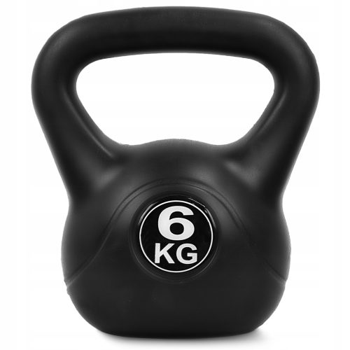  Kettlebell 4FIZJO 6 kg schwarz