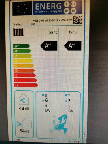  Vaillant 0010044151 Wärmepumpe 6,7 kW