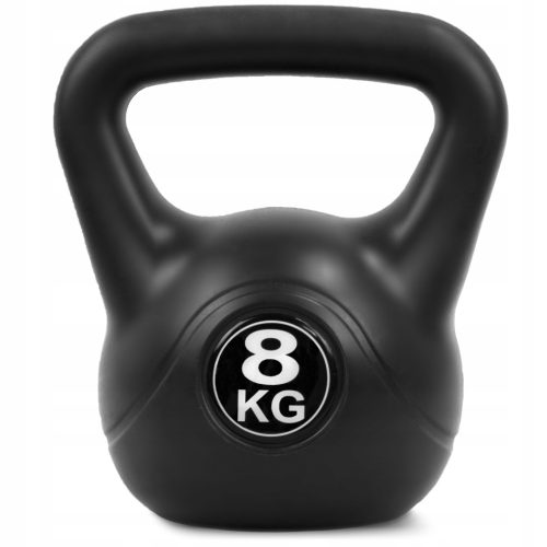  Kettlebell 4FIZJO 8 kg schwarz