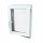 Warmweißes PVC-Fenster, rechts, 40x50, 400x500, Set