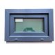 Anthrazitfarbenes PVC-Fenster rechts 60x40 600x400 Fensterset