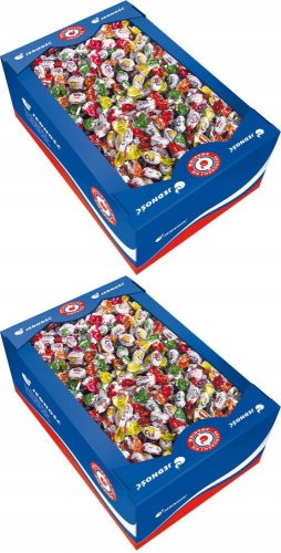 Mini Brause-Bonbons "Jedność Ciut" mit Vitamin C, 2kg Pack x2 - 5 Geschmacksrichtungen