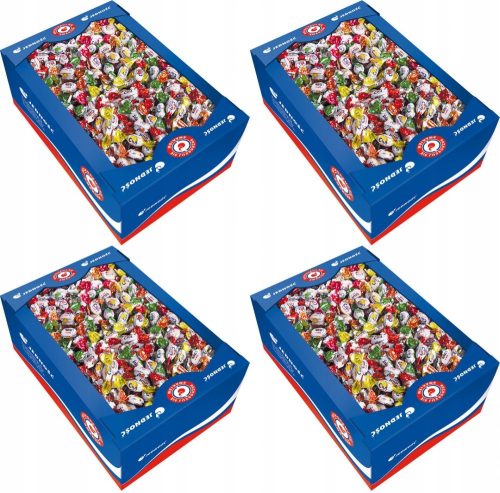 Brause-Bonbons "Jedność Ciut" mit Vitamin C, 4er-Pack, 2kg