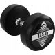  Ironghost 1x 17,5 kg beschichtete/gummierte feste Hanteln