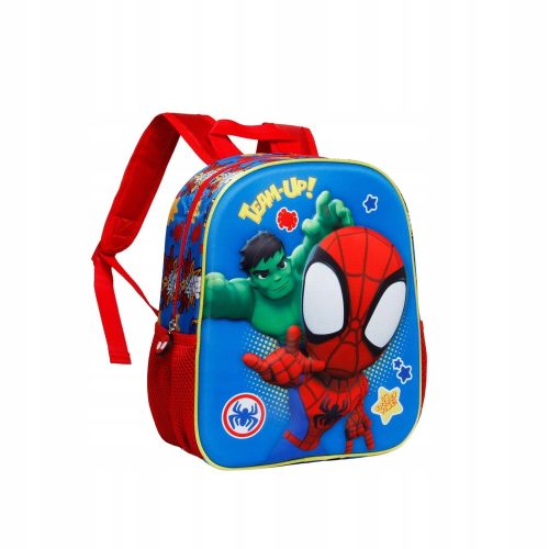  Spiderman KARACTERMANIA Kindergartenrucksack mit einem Fach für Jungen, mehrfarbig