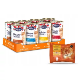 Butcher's Mix Nassfutter für Katzen 400g x 8 Stück