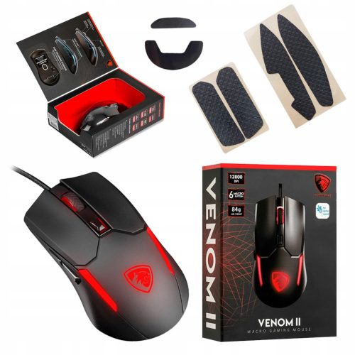  PANTHERISE VENOM II GAMING-MAUS RGB MINECRAFT 12400DPI Spieler 20 Millionen Klicks