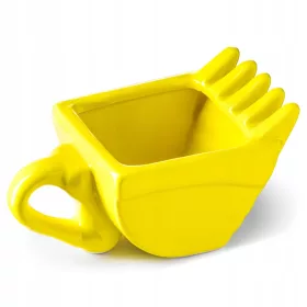  Gadget Master Keramikbecher, gelb, 250 ml