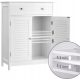  Songmics Badezimmerschrank, weiß, 60 cm