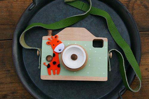  Holzkamera für Kinder – Personalisierung