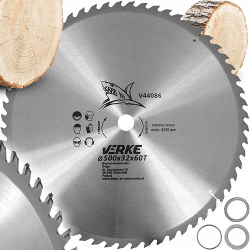 WIDIA-SÄGEBLATT FÜR HOLZ 500 x 32 mm 60T WIDIA