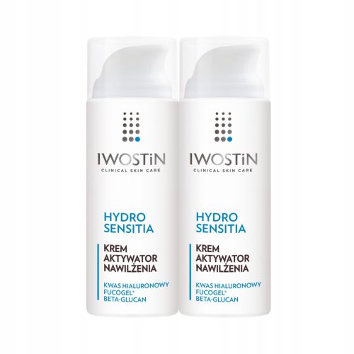 IWOSTIN HYDRO SENSITIA Feuchtigkeitsaktivator Creme-Set für trockene und empfindliche Haut
