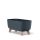  Prosperplast Blumentopf 39 cm x 19,5 x 18,7 cm, Kunststoff in Grau- und Silbertönen
