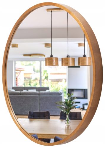  LEJA runder Wandspiegel fi700 RUSTIKAL für den Flur des Wohnzimmers STYLISH