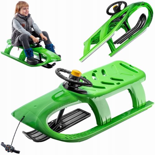  Kunststoff-KADAX-Skischlitten, Abfahrtsrutsche, Skischlitten