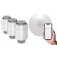 3x WiFi-Thermostatkopf + Smart-Steuereinheit