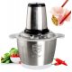  ELEKTRISCHE GEWÜRZEMÜHLE FLEISCHMIXER 2L 850 W silber/grau
