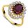  RUBIN-GOLDRING MIT ZIRKONIA 333 R10-24