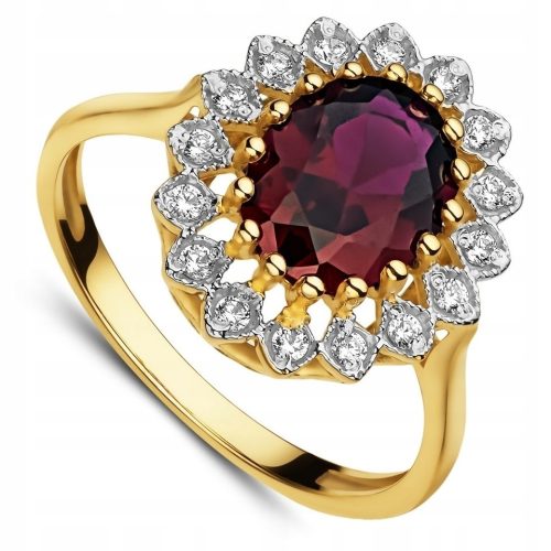  RUBIN-GOLDRING MIT ZIRKONIA 333 R10-24