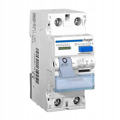 Hager 400 V IP20 25 A Fehlerstromschutzschalter