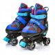  Meteor Merley Rollschuhe Schwarz, Rot, Blau, Größen 31-34