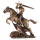 Dekorative Figuren und Skulpturen für zu Hause FIGUR RITTER AUF EINEM PFERD, SCHÖNE Skulptur, GESCHENK