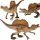  DINOSAURIER-FIGUR SPINOSAURIER 14 CM BEWEGLICH