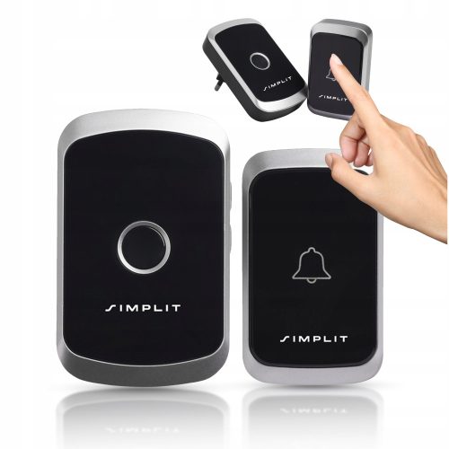 Simplit A2 Funk-Türklingel 280 m 110 dB