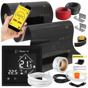 SET Folienheizmatte INFRAROT 4m² 160W