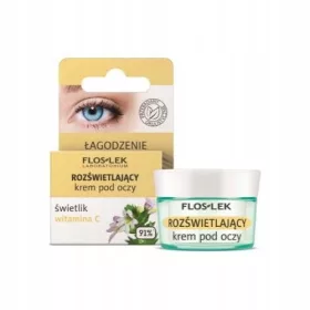    Flos-Lek, Aufhellende Augencreme mit Oberlicht und Vitamin C, 15 ml
