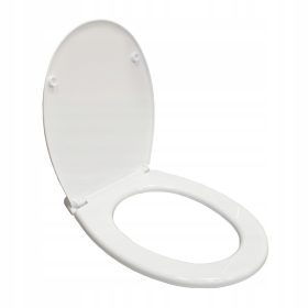  Rodeno normaler Toilettensitz, weißes Polypropylen