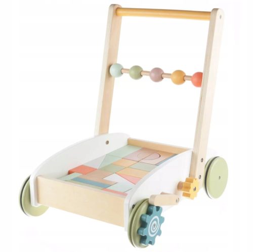  Zopa Holzwagen mit Schiebeblöcken 42 x 39