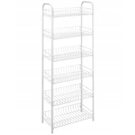    Metaltex Lagerregal aus Metall, 104 x 41 x 23 cm, max. 3 kg pro Regal