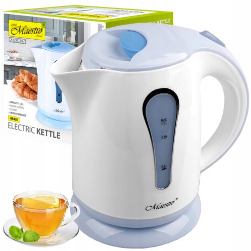  Maestro MR028Z Wasserkocher 1000 W 1 l weiß