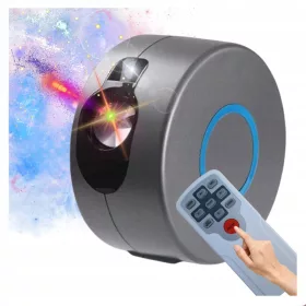  Aurora Projektorlampe schwarz