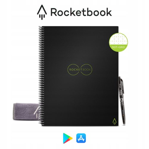 Notizbuch A5 Rocketbook schwarz