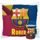  TASSE + KISSEN-Set für einen FC BARCELONA-Fan