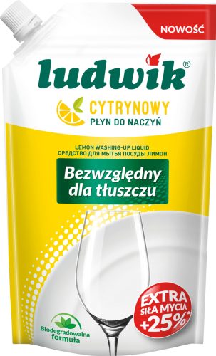  Ludwik Spülmittel, Zitronenbeutel, 450g