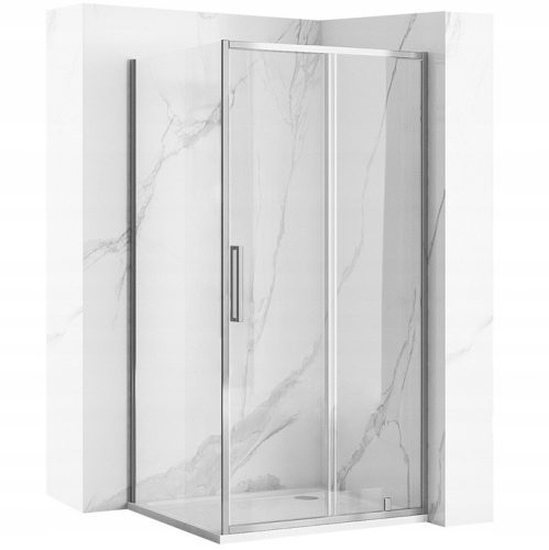 Rea Rapid Duschkabine mit Flügeltüren 140 x 100 cm