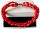  NATÜRLICHES ROTES KORALLENARMBAND TANTRISCHE STEINE VITALKRAFT
