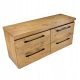 Badezimmerschrank unter dem Waschbecken, Kommode 120, Loft-Eiche