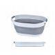 Wäschekörbe FHBabyLand ovale Schüssel 25 l, Grautöne