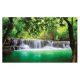 Fototapete WASSERFALL MODERNER 3D-EFFEKT 416x254