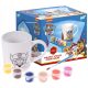  Malbecher mit Totum Paw Patrol Farben 250 ml