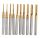 Planfräser, Formfräser, Fingerfräser, Schaftfräser, Eckfräser, AWP-Durchmesser 1 mm, Sinterhartmetall (titanbeschichtet)